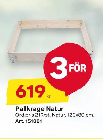Pallkrage natur