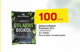Byggmax Odlarns biokol premium 10 l erbjuda