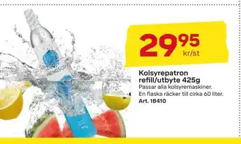 Byggmax Kolsyrepatron refill/utbyte 425g erbjuda