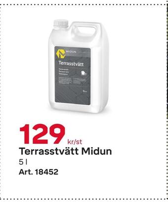 Byggmax Terrasstvätt midun erbjuda