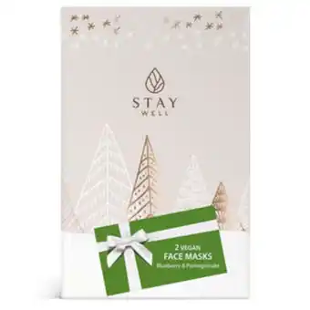 LloydsApotek Stay well vegan face masks, 2 st erbjuda