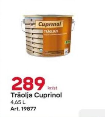 Byggmax Cuprinol träolja erbjuda