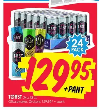 Godisfabriken Tørst erbjuda
