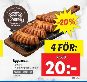 Lidl Äppelkam erbjuda
