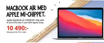 NetOnNet Macbook Air Med Apple M1-Chippet erbjuda