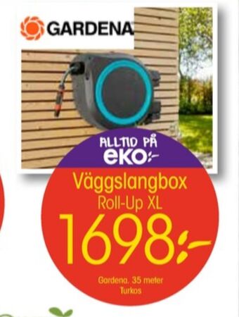EKO Gardena slangupprullare erbjuda