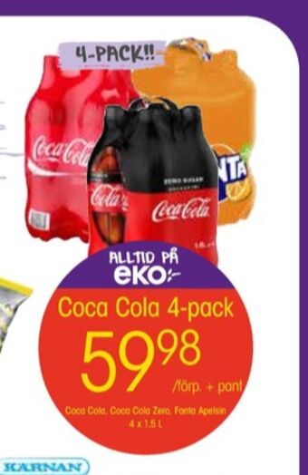EKO Fanta läskedryck erbjuda