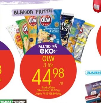 EKO Olw chips erbjuda