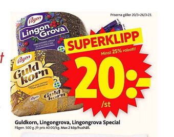 Lingongrova rågbröd