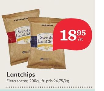 Hemköp Svenska lantchips erbjuda