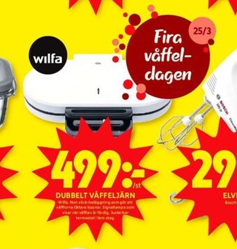 Wilfa våffeljärn