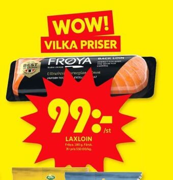 ICA Kvantum Fröyas lax erbjuda