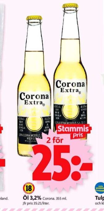 ICA Supermarket Corona extra specialöl erbjuda