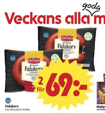 ICA Nära Scan falukorv erbjuda