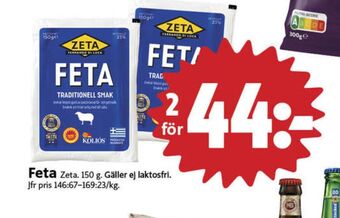 ICA Nära Zeta fetaost erbjuda