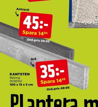 Jem&Fix Kantsten erbjuda