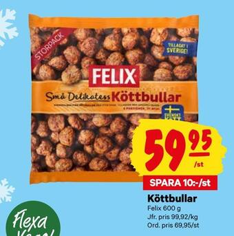 City Gross Köttbullar erbjuda