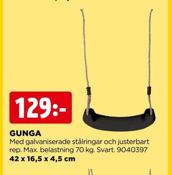 Jem&Fix Gunga erbjuda