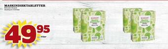 Bonum Matmarknad Maskindisktabletter erbjuda