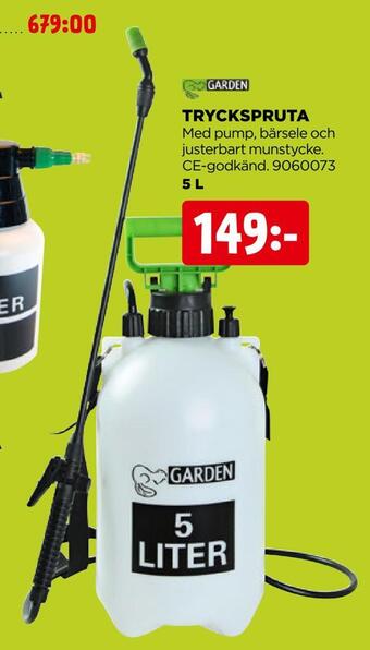Jem&Fix Tryckspruta erbjuda