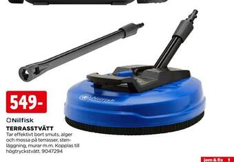 Jem&Fix Terrasstvätt erbjuda