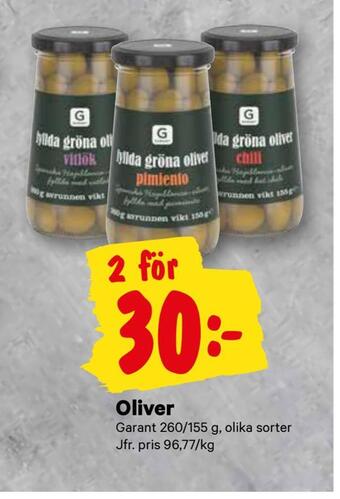 City Gross Oliver erbjuda