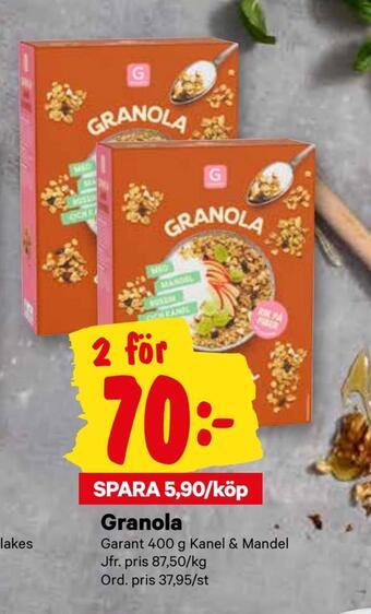 City Gross Granola erbjuda