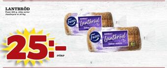 Bonum Matmarknad Lantbröd erbjuda