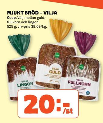 Coop Forum Mjukt bröd - vilja erbjuda