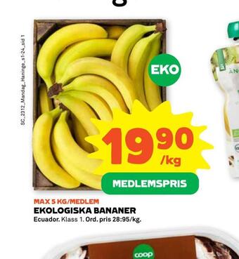 Ekologiska bananer
