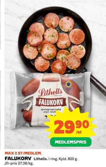 Coop Konsum Falukorv erbjuda