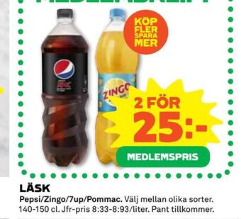 Coop Daglivs Läsk erbjuda