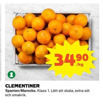 Coop Daglivs Clementiner erbjuda