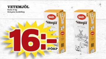 Din Mat Vetemjöl erbjuda