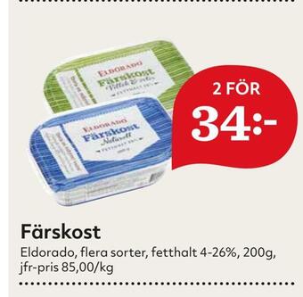Hemköp Färskost erbjuda