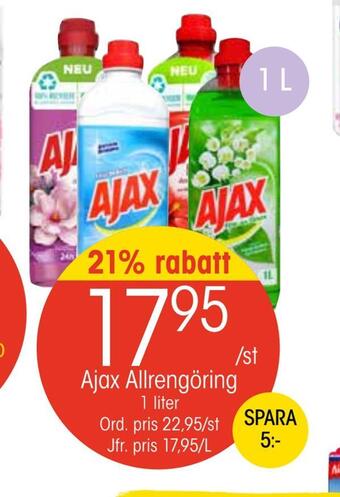EKO Ajax allrengöring erbjuda