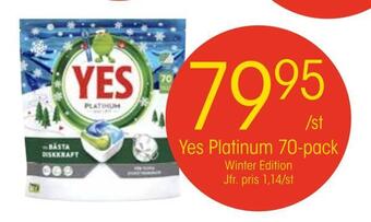 EKO Yes platinum 70-pack erbjuda
