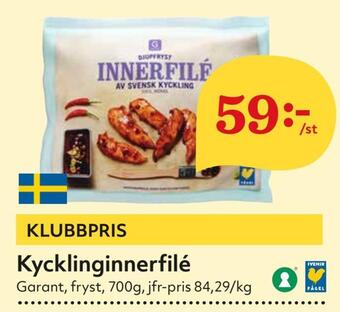 Hemköp Kycklinginnerfilé erbjuda