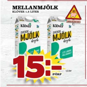 Matdax Mellanmjölk erbjuda