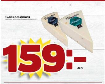 Matdax Lagrad hårdost erbjuda
