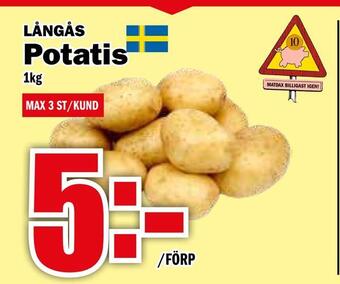 Matdax Potatis erbjuda
