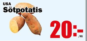 Matdax Sötpotatis erbjuda