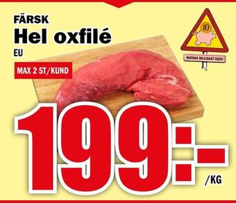 Matdax Hel oxfilé erbjuda