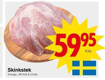 Matöppet Skinkstek erbjuda