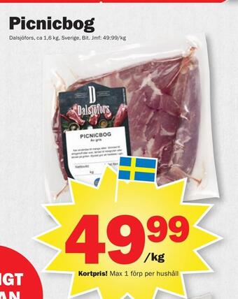 Pekås Picnicbog erbjuda