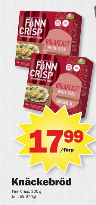 Pekås Knäckebröd erbjuda