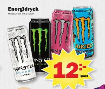 Pekås Energidryck erbjuda