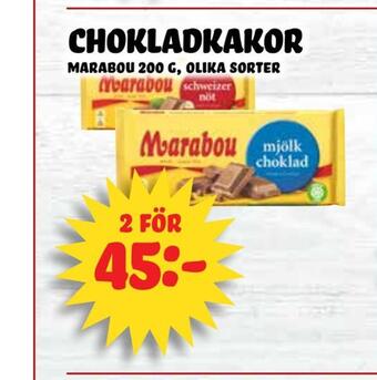 Nelins Chokladkakor erbjuda