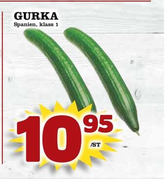 Supergrossen Gurka erbjuda