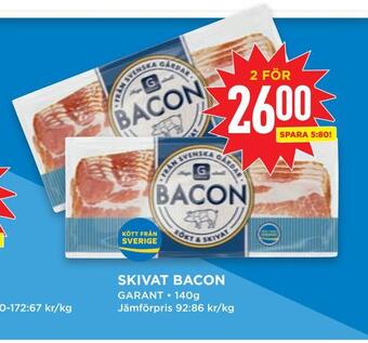 Willys Hemma Skivat bacon erbjuda